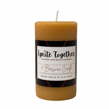 Load image into Gallery viewer, Ignite Together - 100% Beeswax Candle
